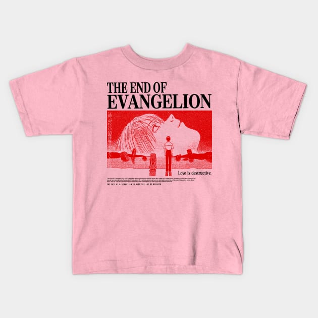 Neon Genesis Evangelion: The End of Evangelion Kids T-Shirt by AION